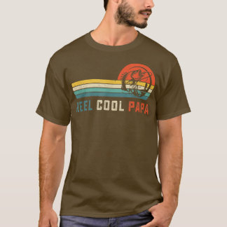 Cooler Papa Fishing Vater Geschenke Father's Day F T-Shirt