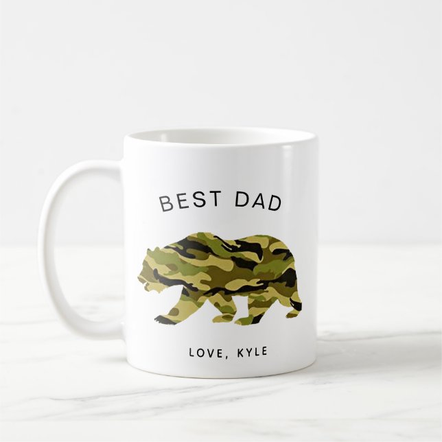 cooler Papa-Papa-Papa-Papa-Kaffee Kaffeetasse (Links)