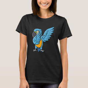 Cooler Papagei-Dabbing Tropenvogel 1 T-Shirt