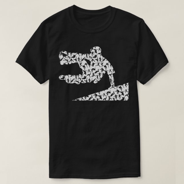 Cooler Parkplatz für einen freien Lauf T-Shirt (Design vorne)