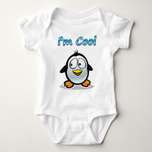 Cooler Penguin Baby Strampler