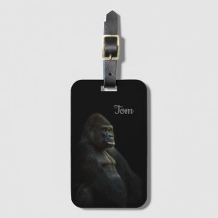 Cooler perfekter Großer Schwarzaffe  Gepäckanhänger