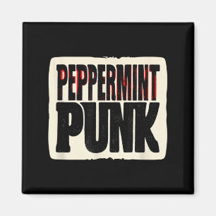 Cooler Pfefferminz-Punk-Look für Jungen und Mädche Magnet