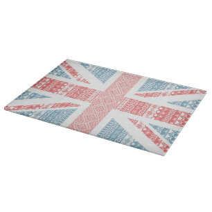 Cooler phantastischer Trend Aztec U.K.Union Jack F Schneidebrett