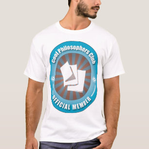 Cooler Philosophen-Verein T-Shirt