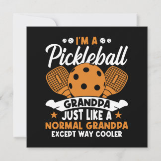 Cooler Pickleball-Großpapper
