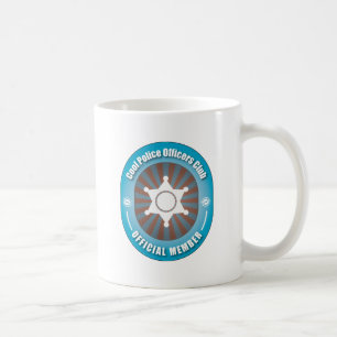 Cooler Polizei-Offizier-Verein Tasse
