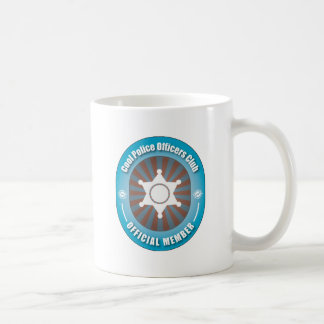 Cooler Polizei-Offizier-Verein Tasse