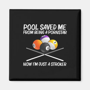 Cooler Pool Billard für Männer Frauen 8 Ball Pool  Magnet