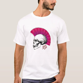 Cooler Pop Art Skull Blitzerstein auf Handarbeit l T-Shirt