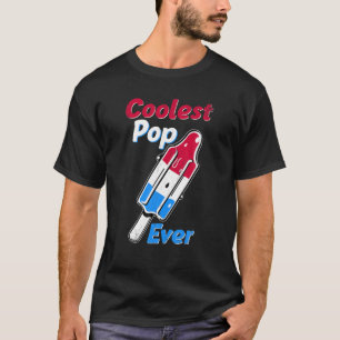 Cooler Pop je Popsicle Funny Retro Bomb Väter T-Shirt