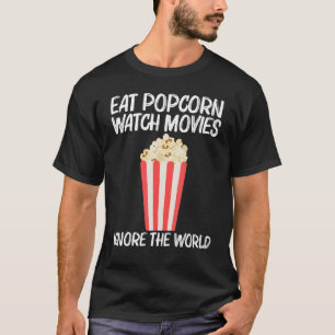 Cooler Popcorn für Männer Frauen süß Buttery Salty T-Shirt