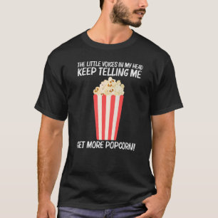 Cooler Popcorn für Männer Frauen süß Buttery Salty T-Shirt