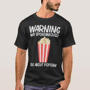 Cooler Popcorn für Männer Frauen süß Buttery Salty T-Shirt