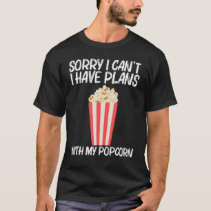 Cooler Popcorn für Männer Frauen süß Buttery Salty T-Shirt