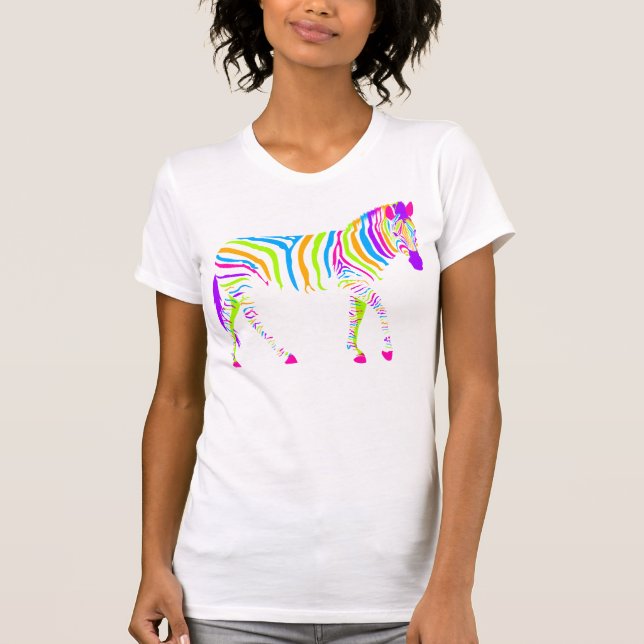 Cooler PopZebra Stripes T - Shirt (Vorderseite)