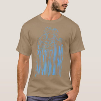 Cooler Premium-T - Shirt für Astronaut