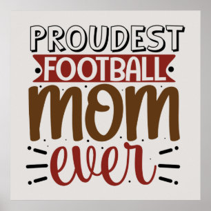 Cooler Proud-Fußballsport Poster