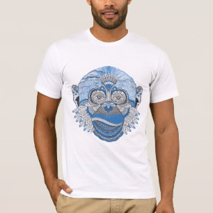 Cooler psychedelischer Affe T-Shirt