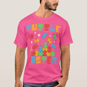 Cooler Puzzle-Meister Für Männer Frauen Puzzleteil T-Shirt