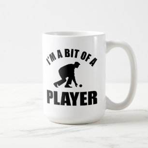 Cooler Rasen-Bowlingsentwurf Tasse