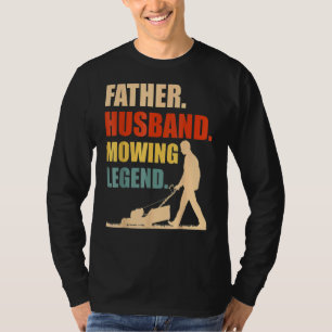 Cooler Rasenmäher für Männer Kindergartengarten T-Shirt