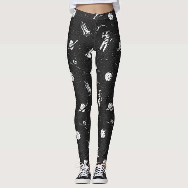 Cooler Raum Leggings (Vorderseite)