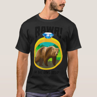 Cooler Rawr ich bin das Klingelbärengeschenk für K T-Shirt
