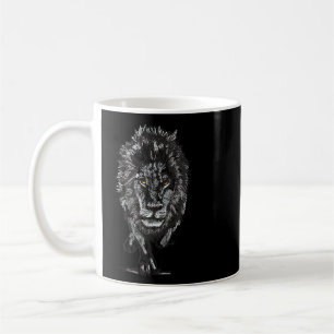 Cooler realistischer Löwe Roaring Roar Design King Kaffeetasse