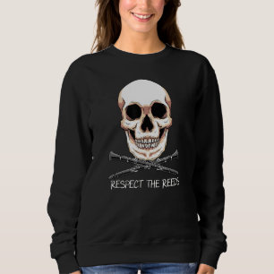 Cooler Respekt vor dem Spiel der Reeds Marching Ba Sweatshirt