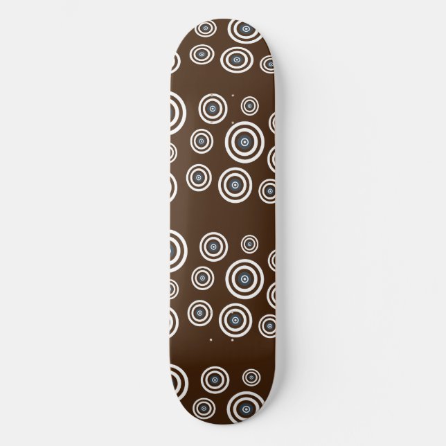 Cooler retro alte Schulskateboard Skateboard (Vorderseite)