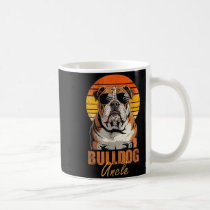 Cooler Retro Bulldog Onkel Lustiger Vintage Hunde Kaffeetasse