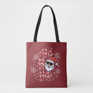 Cooler Retro-Weihnachtsmann Weihnachten rotes Band