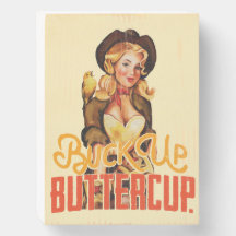 Cooler Retro Western Pinup Girl