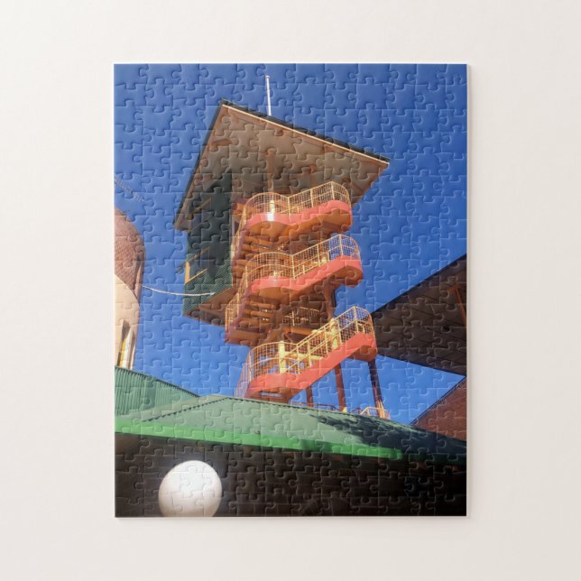 cooler Retroturm Puzzle (Vertikal)