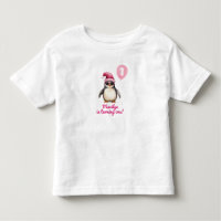 Cooler Rosa Winter Pinguin