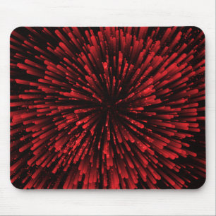 Cooler roter Explosions-Entwurf Mousepad