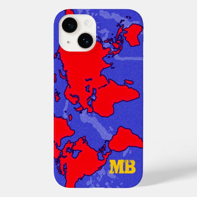 cooler roter Karpfen Case-Mate iPhone Hülle (Rückseite)