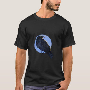 Cooler, roter oder schwarzer Vogel, Zeichnend T-Shirt