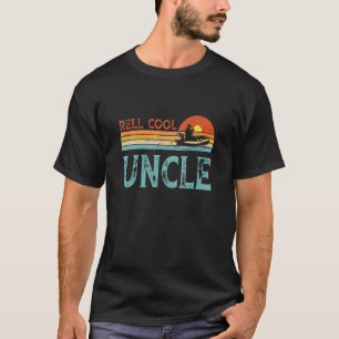 Cooler Rudel zum Retrofischen Vatertag T-Shirt