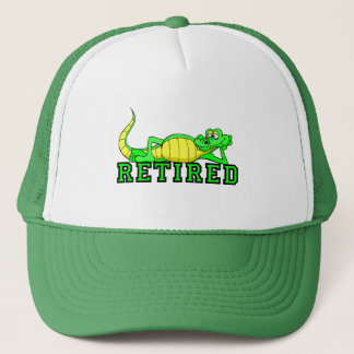 Cooler Ruhestandsalligator Truckerkappe