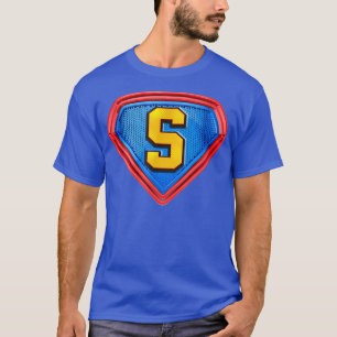 Cooler S Alphabet Niedlicher Anfangsbuchstabe T-Shirt