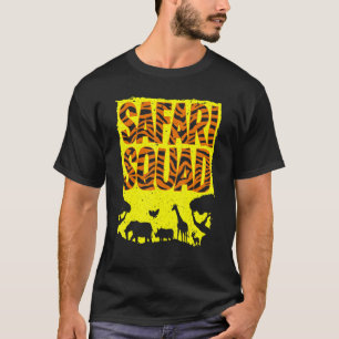 Cooler Safari-Platz für Männer - Wildtiere T-Shirt