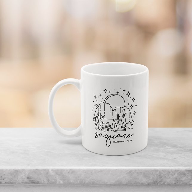 Cooler Saguaro Nationalpark Souvenir Kaffeetasse (Von Creator hochgeladen)