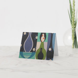 Cooler Sammlungs-Mitte- des Jahrhundertsentwurf Dankeskarte