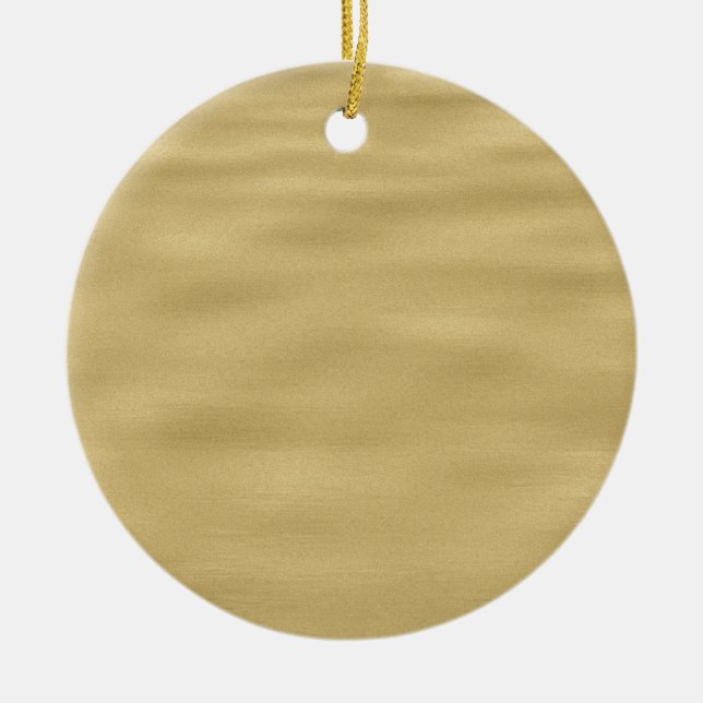 Cooler Sandstrand Keramik Ornament (Vorne)
