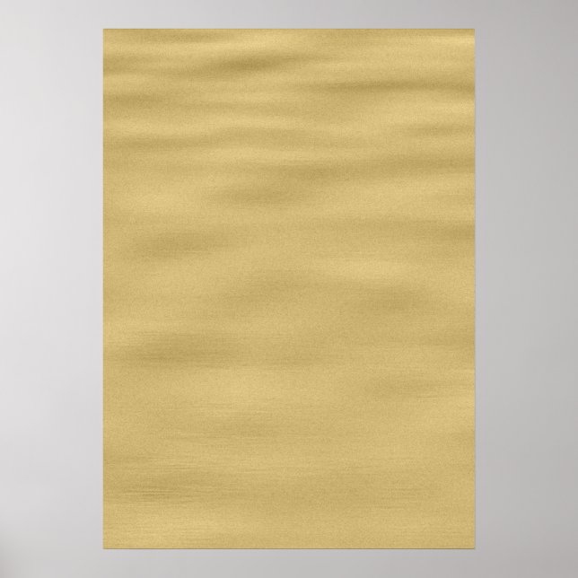 Cooler Sandstrand Poster (Vorne)