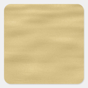 Cooler Sandstrand Quadratischer Aufkleber