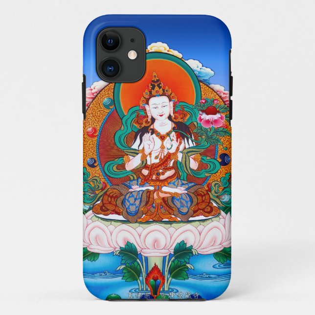 Cooler Sarvanivarana Viskambhin Bodhisattva Case-Mate iPhone Hülle (Rückseite)