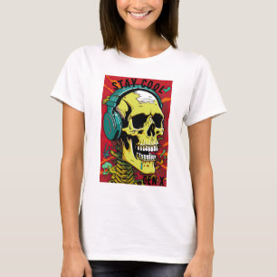 Cooler Schädel Gen X T - Shirt bleibe